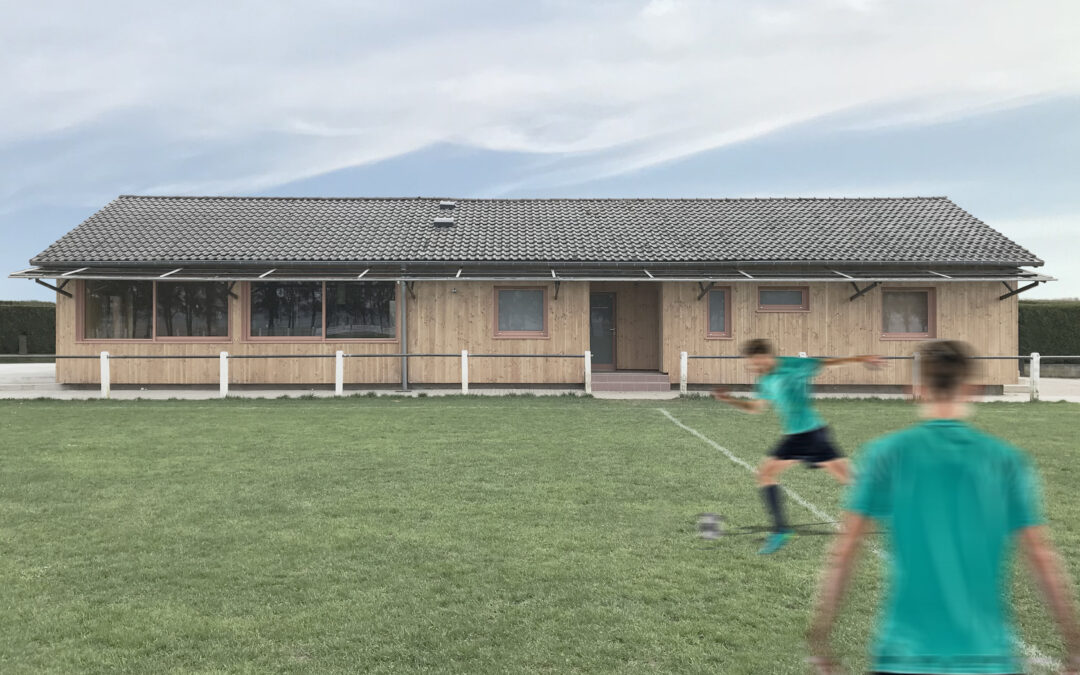 vestiaires club house du football club (Coume)