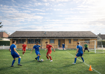 vestiaires club house du football club (Coume)